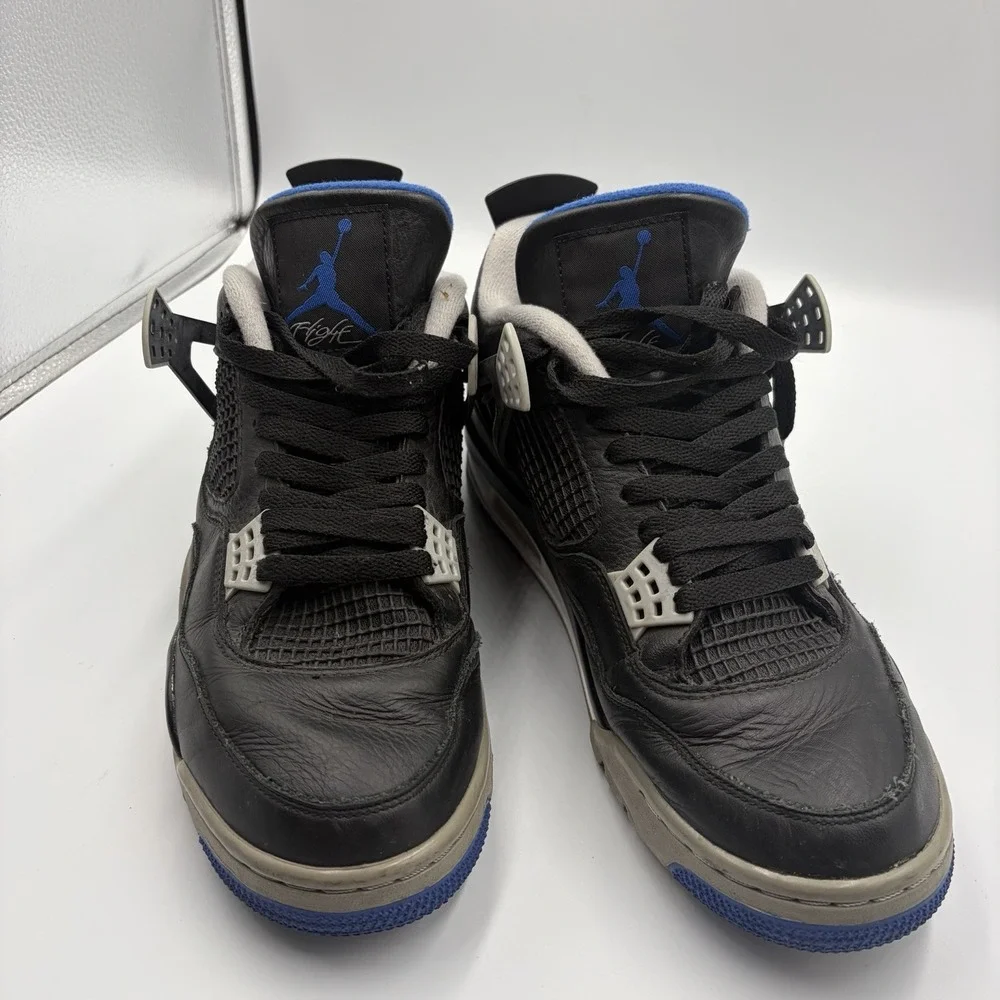 Jordan 4‎ Retro Alternate Motorsport Black Game Royal Mens Size 10 308497-006